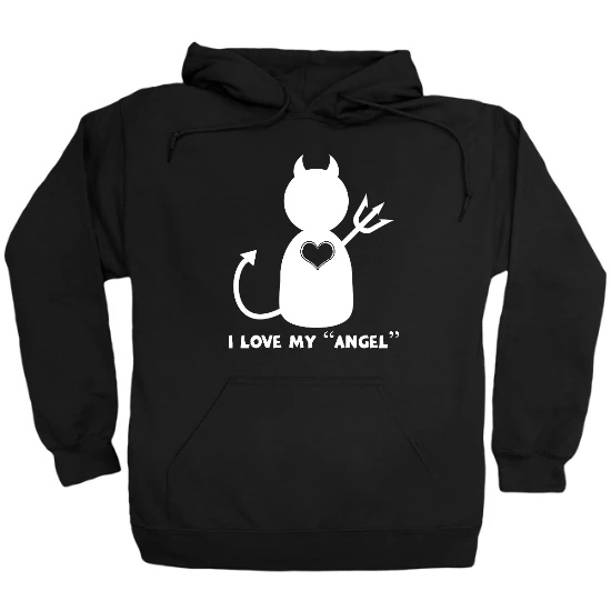 I Love My Angel Hoodie