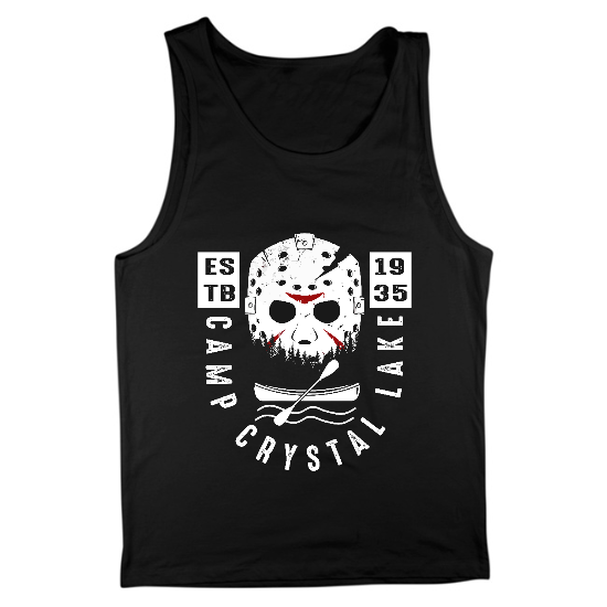 Camp Crystal Lake Mens Tank Top