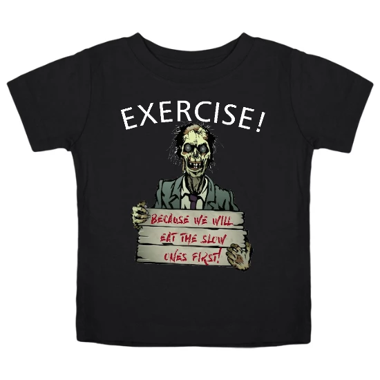 Exercise! Kids T-Shirt