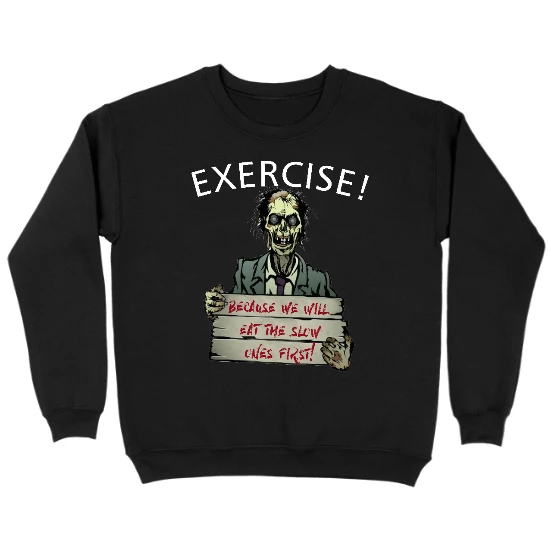 Exercise! Kids Crewneck Sweatshirt
