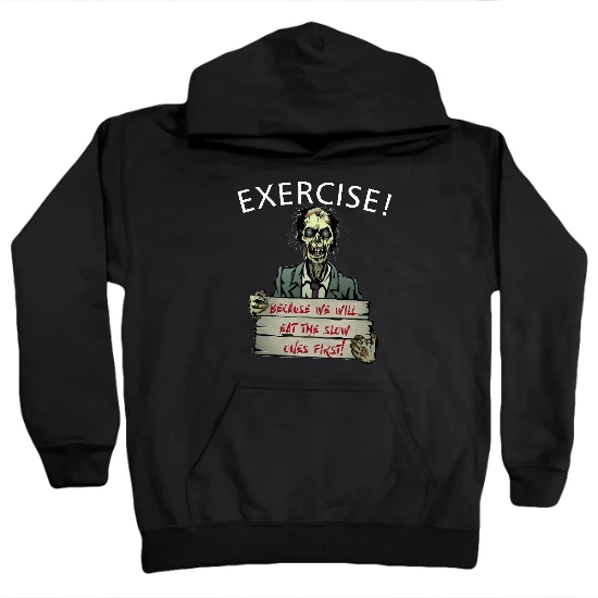 Exercise! Kids Hoodie