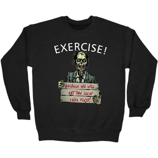 Exercise! Crewneck Sweatshirt 01