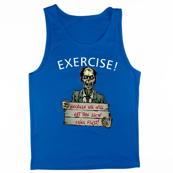 Exercise! Mens Tank Top 01
