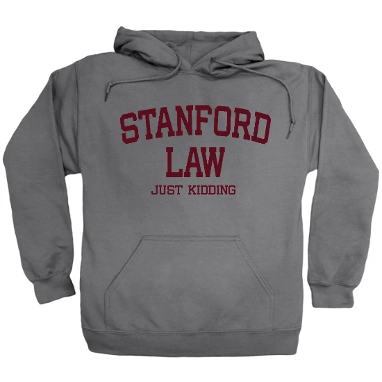 Law Student, Just Kidding Hoodie