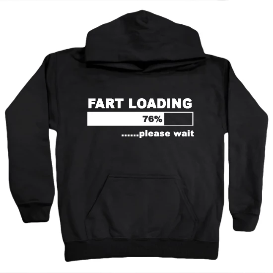 Fart Loading Kids Hoodie