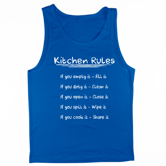 Kitchen Rules Mens Tank Top