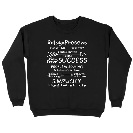 Steps to Success Kids Crewneck Sweatshirt