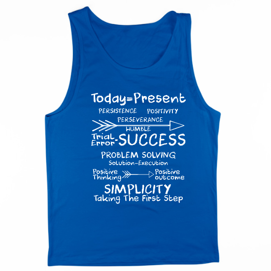 Steps to Success Mens Tank Top