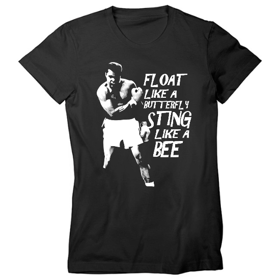Float like a Butterfly Womens T-Shirt