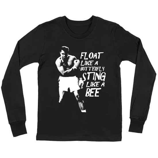 Float like a Butterfly Kids Long Sleeve T-Shirt