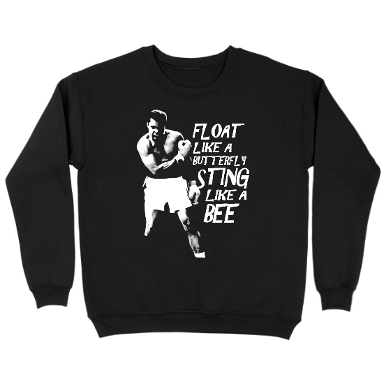 Float like a Butterfly Kids Crewneck Sweatshirt