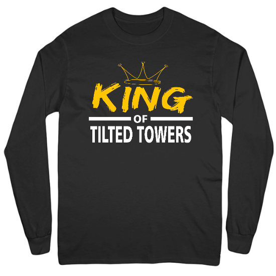 Tower King Mens Long Sleeve T-Shirt