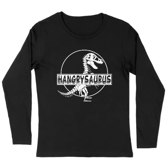Hungrysaurus Womens Long sleeve T-Shirt