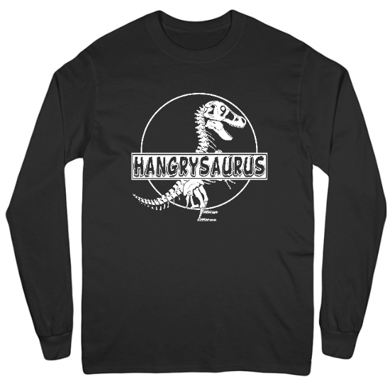Hungrysaurus Mens Long Sleeve T-Shirt