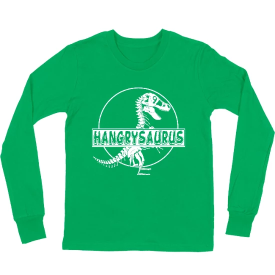 Hungrysaurus Kids Long Sleeve T-Shirt