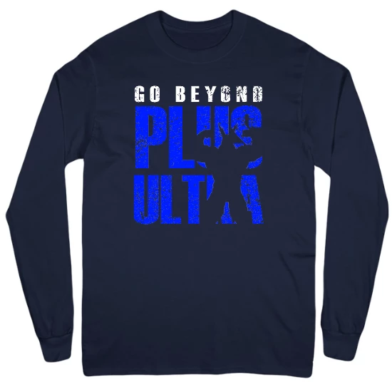 Go Beyond Might Mens Long Sleeve T-Shirt