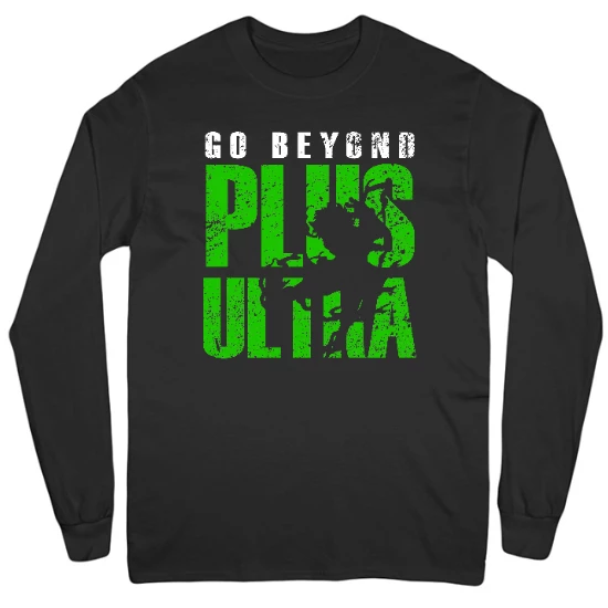 Go Beyond Izuku Mens Long Sleeve T-Shirt