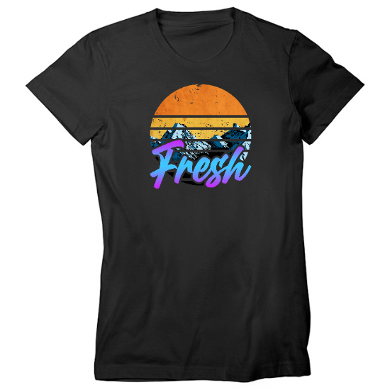 Fresh Vibes Womens T-Shirt