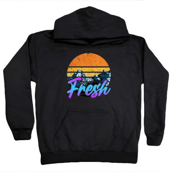 Fresh Vibes Kids Hoodie