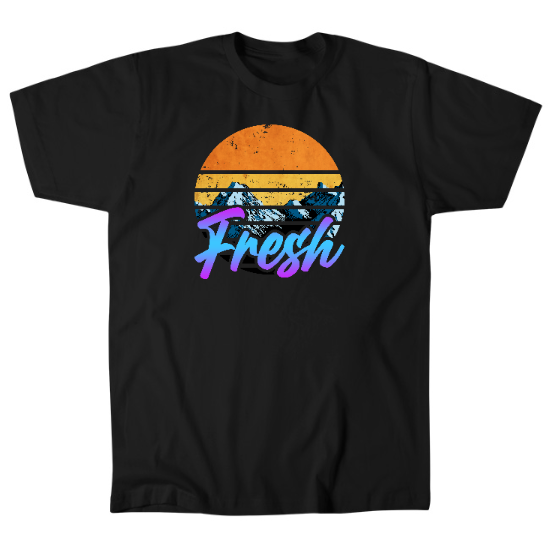 Fresh Vibes Mens T-Shirt