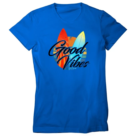 Good Vibes Womens T-Shirt