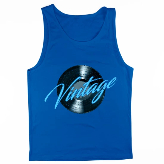 Be Vintage Mens Tank Top
