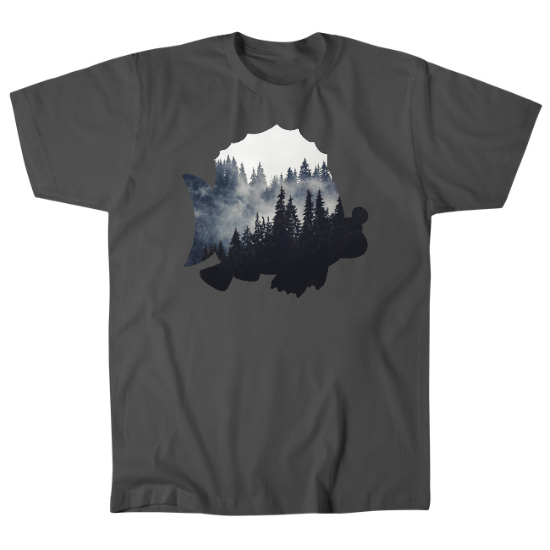 Sea Bear Forest Mens T-Shirt