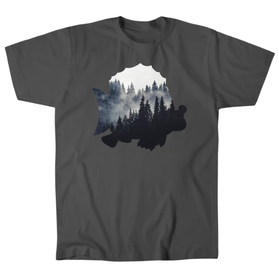 Sea Bear Forest Mens T-Shirt