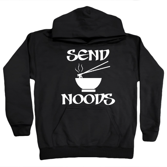 Send Noods - WHT Kids Hoodie