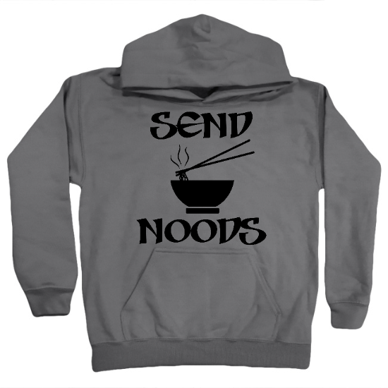 Send Noods - BLK Kids Hoodie