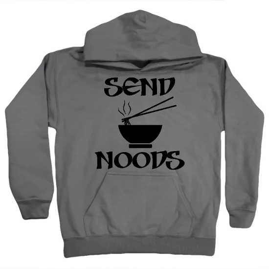Send Noods - BLK Kids Hoodie