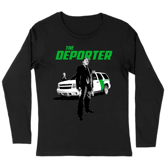 The Deporter Womens Long sleeve T-Shirt