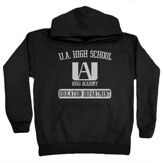 Hero Academy Education Department Kids Hoodie