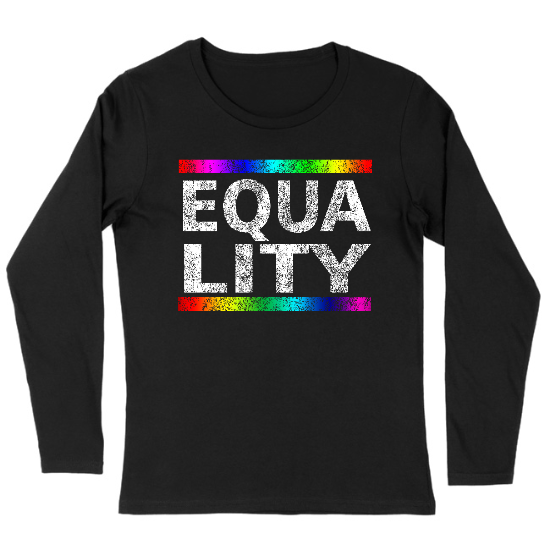 Equality Womens Long sleeve T-Shirt