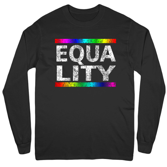 Equality Mens Long Sleeve T-Shirt