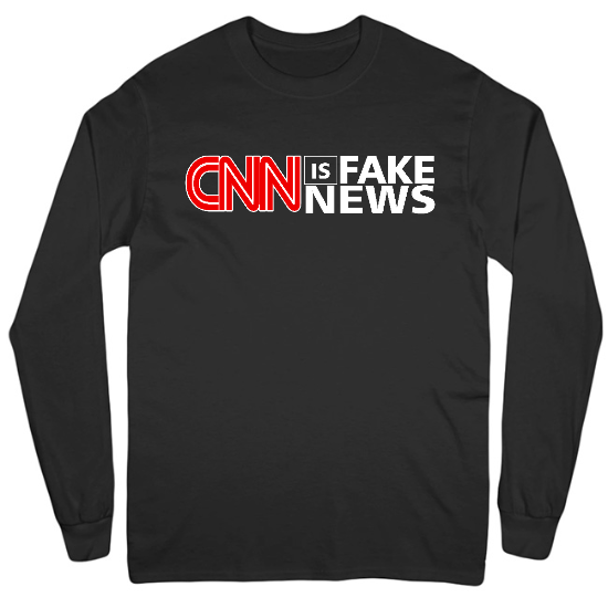 Fake News Mens Long Sleeve T-Shirt