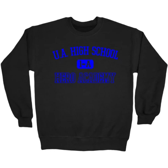 U.A Athletic Tee - Blue Crewneck Sweatshirt