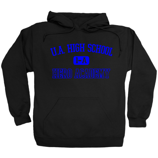 U.A Athletic Tee - Blue Hoodie