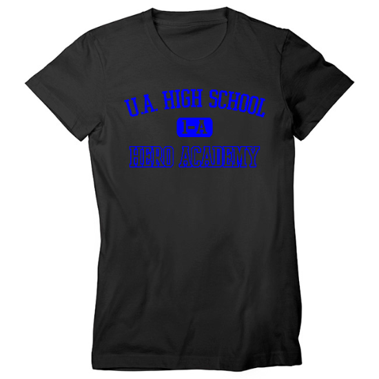 U.A Athletic Tee - Blue Womens T-Shirt