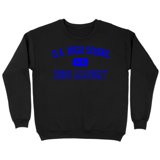 U.A Athletic Tee - Blue Kids Crewneck Sweatshirt