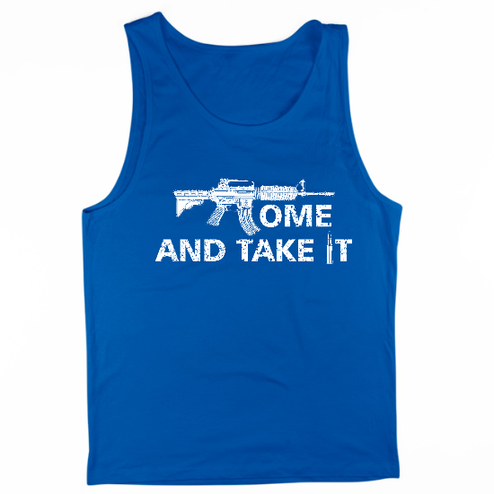 Come and Take It Mens Tank Top