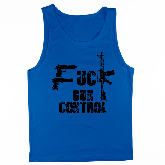 F*** Gun Control Mens Tank Top