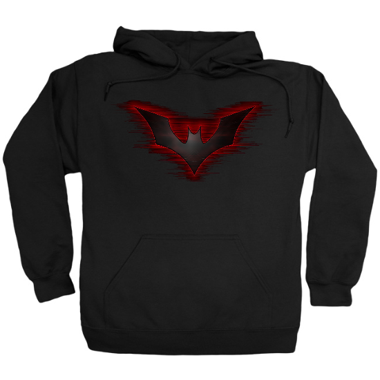 Red Bat Logo Hoodie