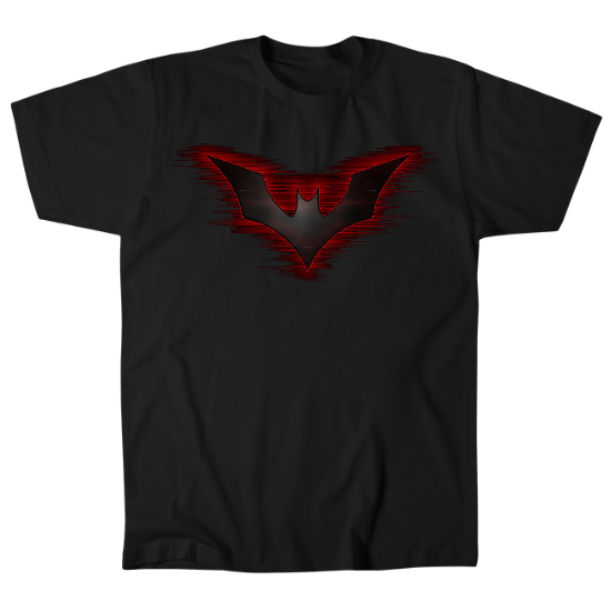 Red Bat Logo Mens T-Shirt
