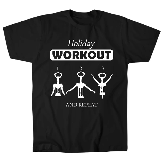 Holiday Workout Mens T-Shirt