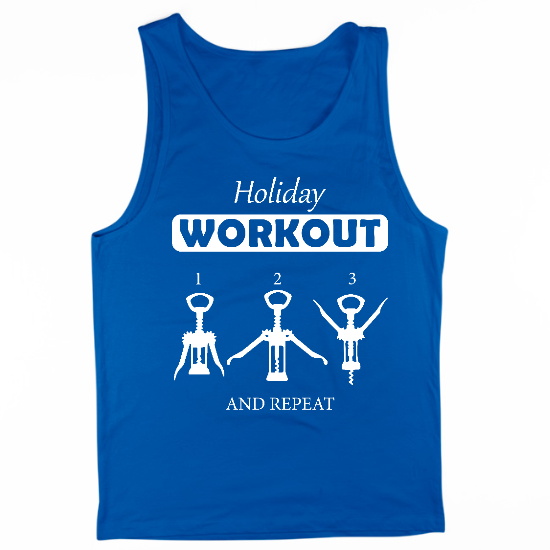 Holiday Workout Mens Tank Top
