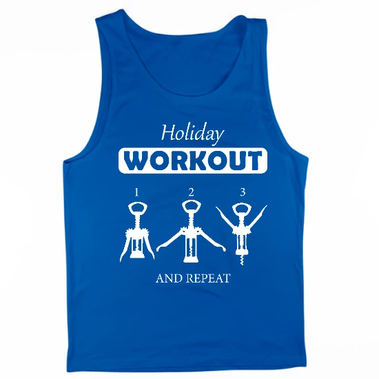Holiday Workout Mens Tank Top