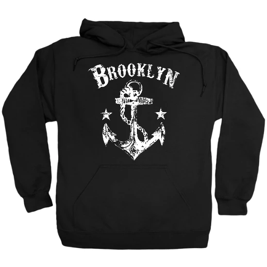 Brooklyn Anchor Shirt Hoodie