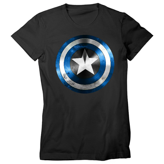 Blue Lives Shield Womens T-Shirt