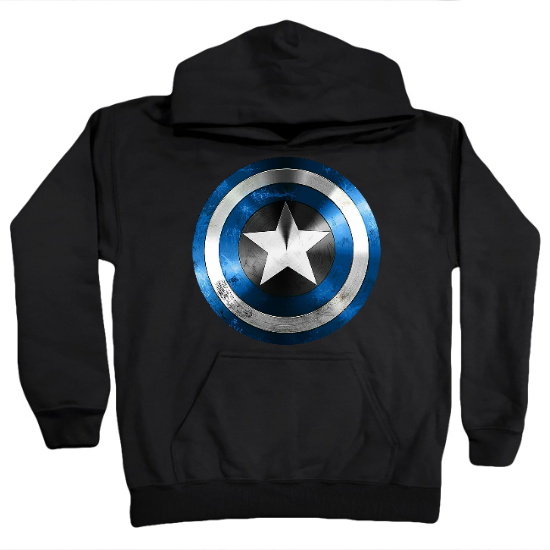 Blue Lives Shield Kids Hoodie